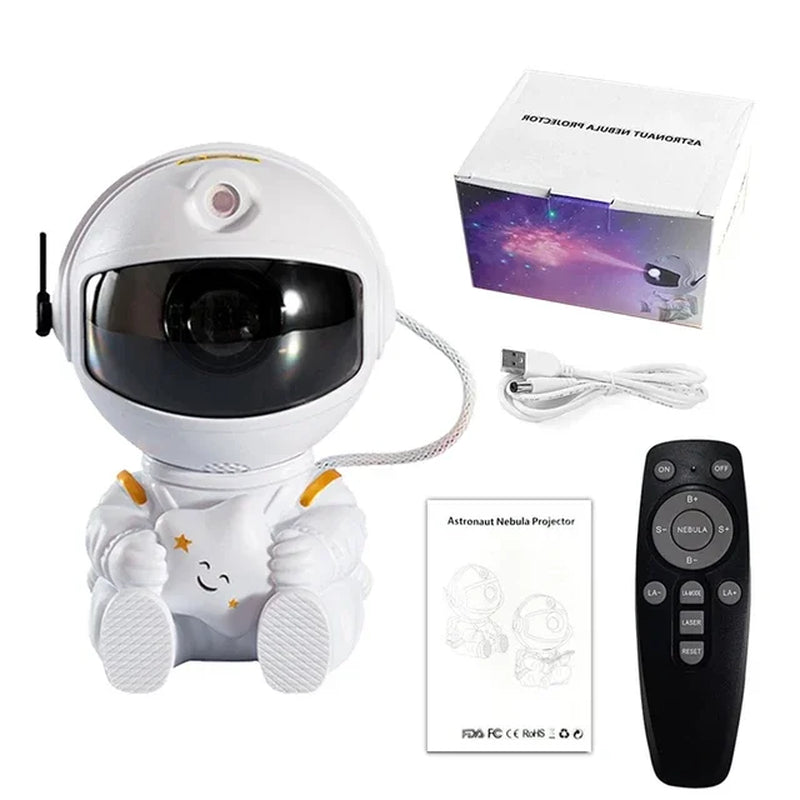 "Indura" Star Projector Galaxy Night Light Astronaut Space Projector