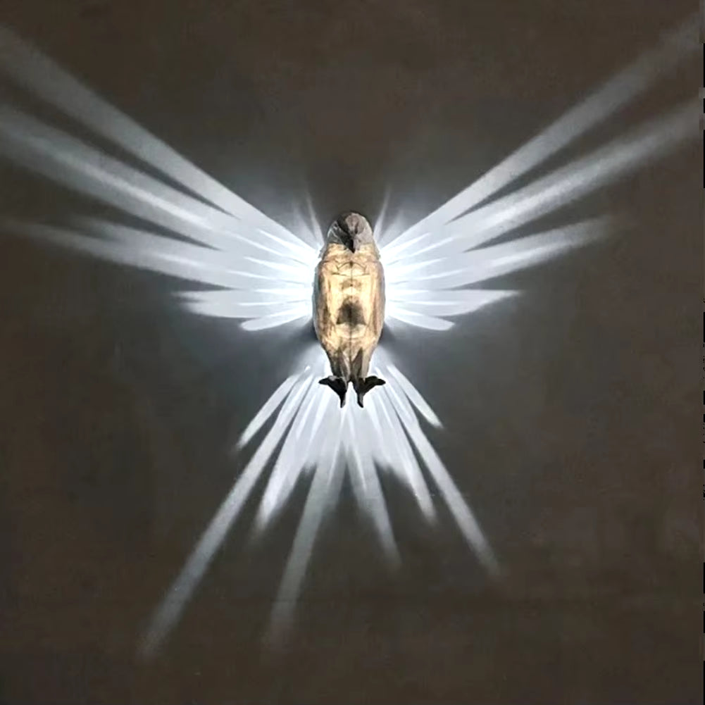 “Indura”3D Eagle & Owl Wall Light Battery Operated