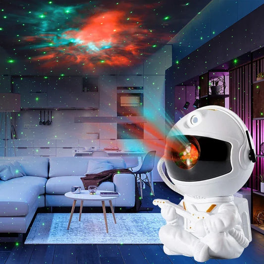 "Indura" Star Projector Galaxy Night Light Astronaut Space Projector